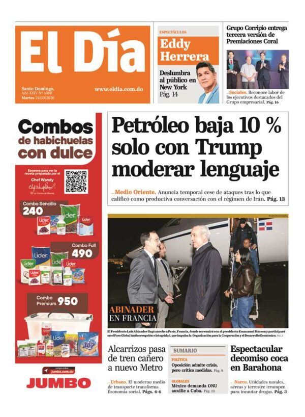 Portada impresa 24-03-2026