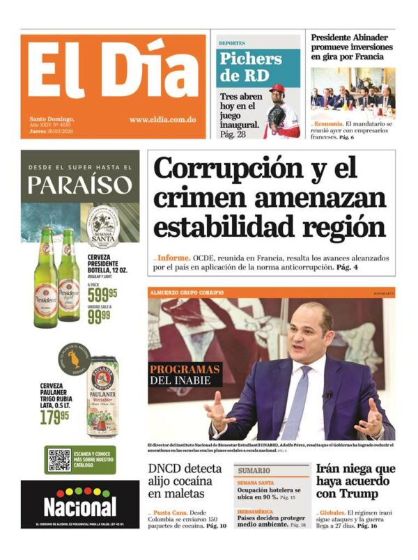 Portada impresa 26-03-2026