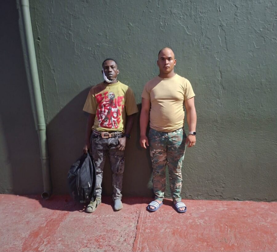 Segundo teniente transportó haitiano