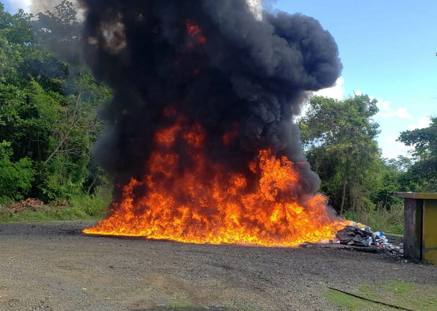 Inacif quemó 449.788 kilogramos de cocaína, que representan un 81.78%