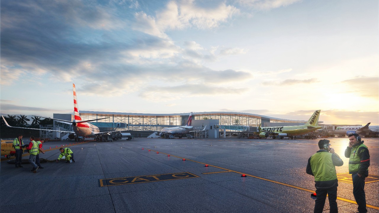 Empresa dominicana Solucreto construirá la superestructura de la nueva terminal del AILA
