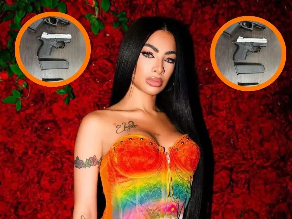 Apresan a “Yailin La Más Viral” con dos pistolas en Santo Domingo Este