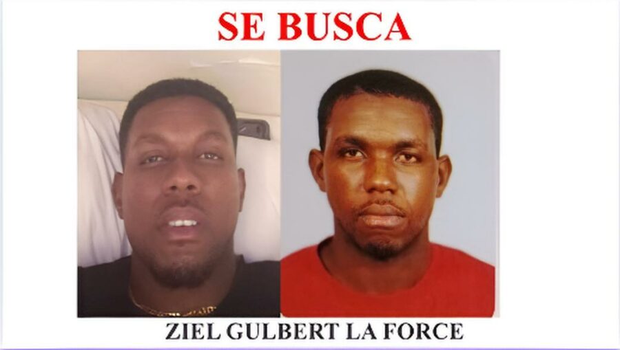Ziel Gulbert La Force, de nacionalidad estadounidense, quien se encuentra prófugo tras cometer el crimen.