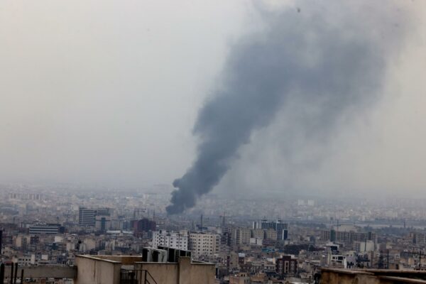 Airstrike in Tehran