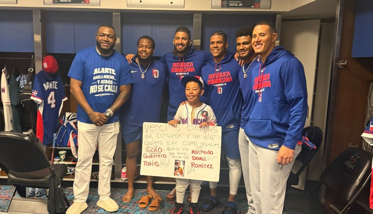 Jeanluca, el niño dominicano que conmovió al equipo tras superar cinco cirugías del corazón