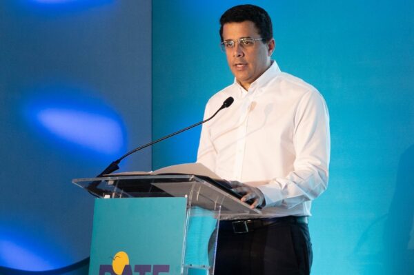 Ministro de Turismo, David Collado, durante apertura del DATE.