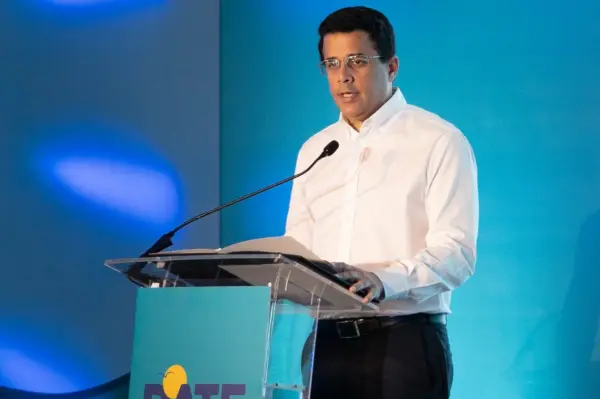 Ministro de Turismo, David Collado, durante apertura del DATE.