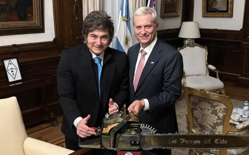 El presidente José Antonio Kast se encuentra en Argentina.