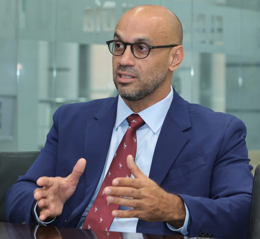 Martín Valerio, director ejecutivo de la Cámara Minera y Petrolera de la República Dominicana, ve en las protestas recientes de las comunidades un llamado al diálogo.  Elieser Tapia