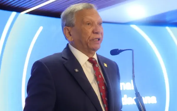 Leonardo Aguilera, presidente  del Banco de  Reservas.