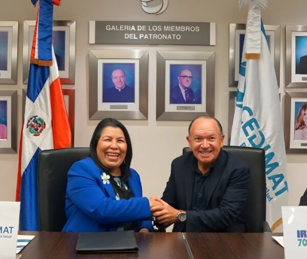 Milagros Ureña y Wilber Anderson.