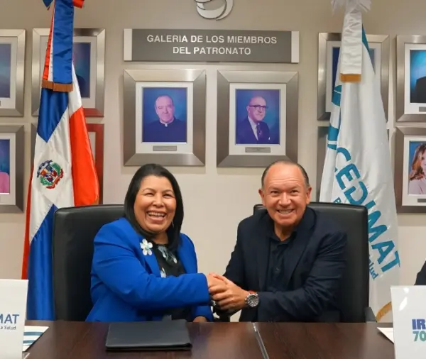 Milagros Ureña y Wilber Anderson.