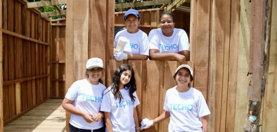 Fátima Gallo, Samary Santana, Victoria Sosa, Emilia Sosa e Isabel Sosa.
