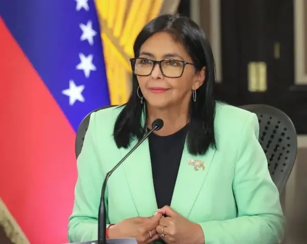 Delcy Rodríguez dijo que Venezuela hace buenos negocios.