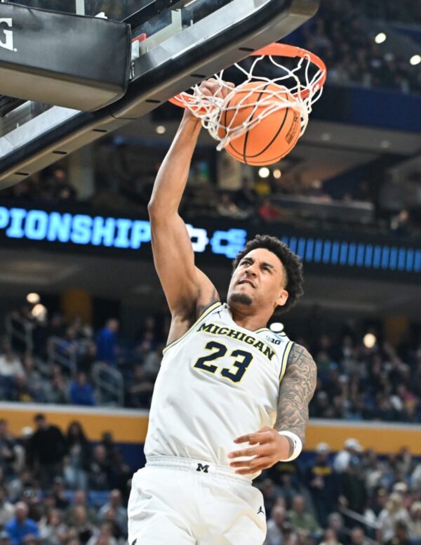 Yaxel  Lendeborg  ha tenido una gran temporada con los los Michigan Wolverines.