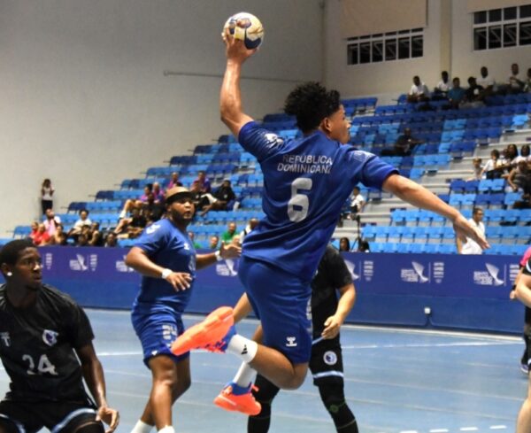 Partido de ayer, entre República Dominicana y Guatemala.