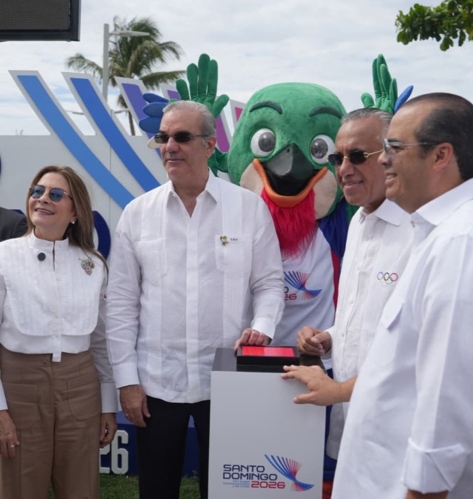 Luis Abinader inaugura Malecón Deportivo y activa reloj regresivo de los JCC 2026
