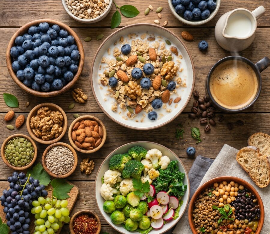 Estos alimentos aportan nutrientes  y vitaminas ideales para personas longevas.