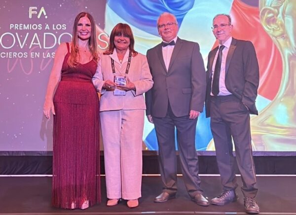 María Laura Mancuso, Eva Carvajal de Toribio, Martín Bravo y Ray Ruga.