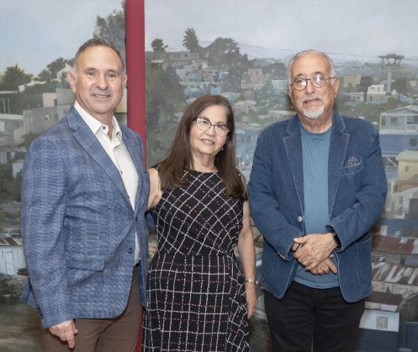 Carlos Veitía, Sara Esteva y Luis Felipe Rodríguez.