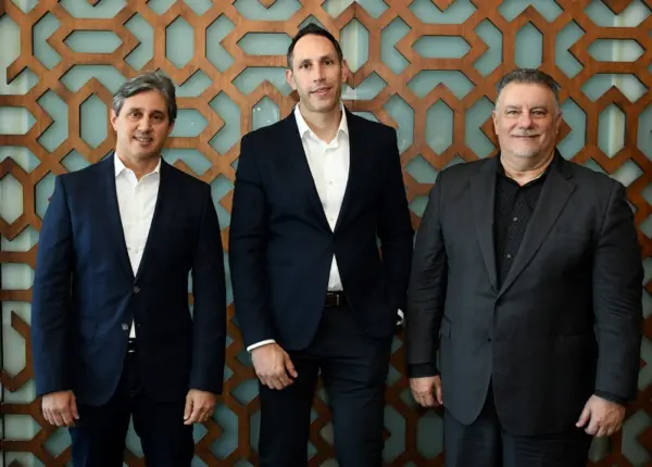 Raymond Marcelino, Munir Dabaghi y Manuel Terrero.
