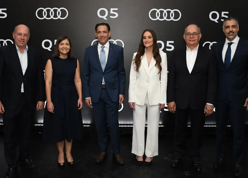Enrique García, Carla Frías, Jorge Asmar, María Rosa Frías, George González y  Alexander Gutiérrez.