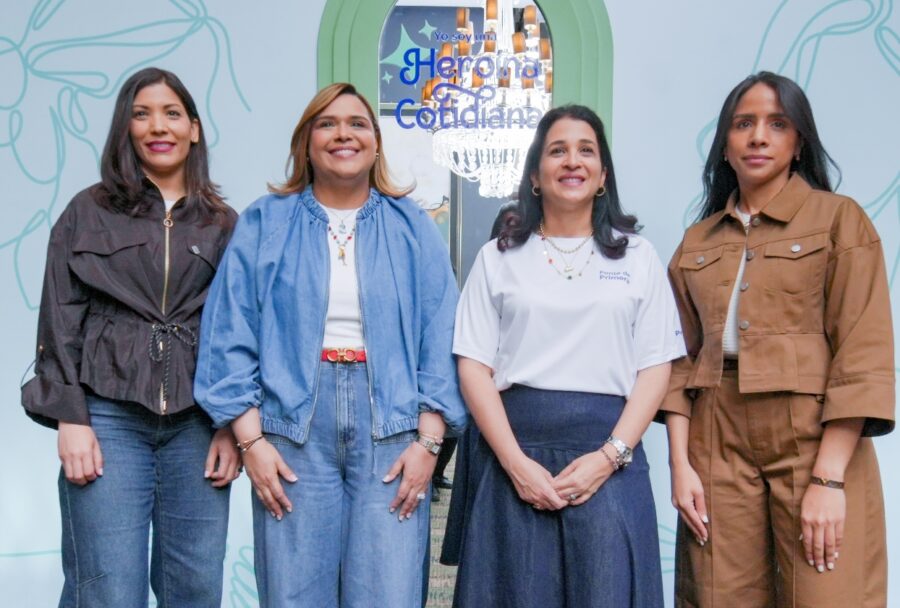Magda Sánchez, Sarah Herrera, Vilma Bretón y Teresalina Páez.
