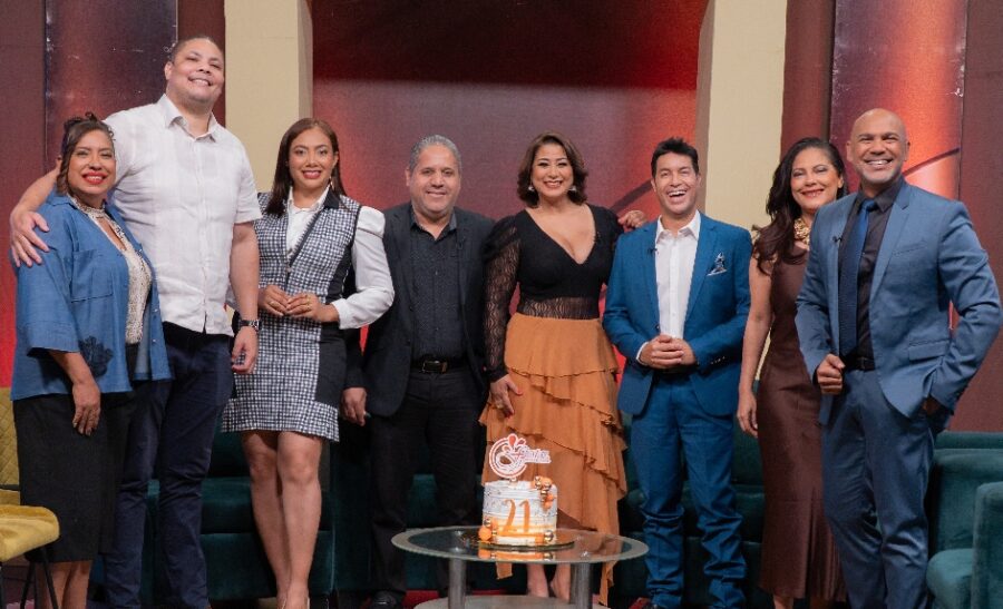 El equipo de  Fiestas y Personalidades.