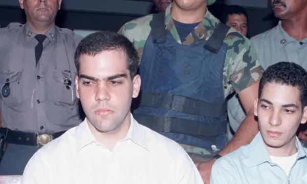 Foto de archivo de Mario José Redondo Llenas, en los días en que fue conocido el caso, y Juan Manuel Moliné.  Archivo