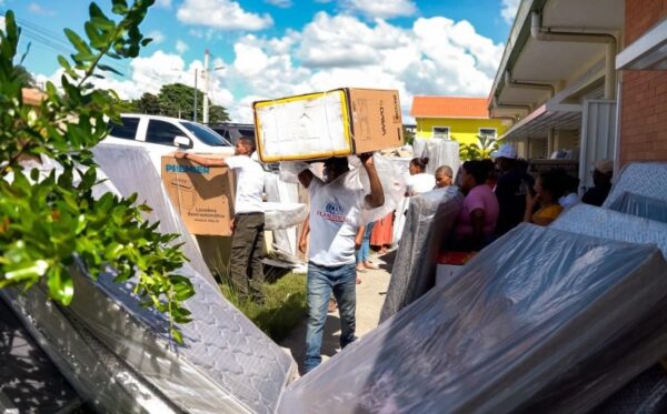 El presidente garantizó apoyo para  cada familia afectada.
