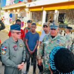 Comandante de la FARD supervisa respuesta militar ante inundaciones en Puerto Plata