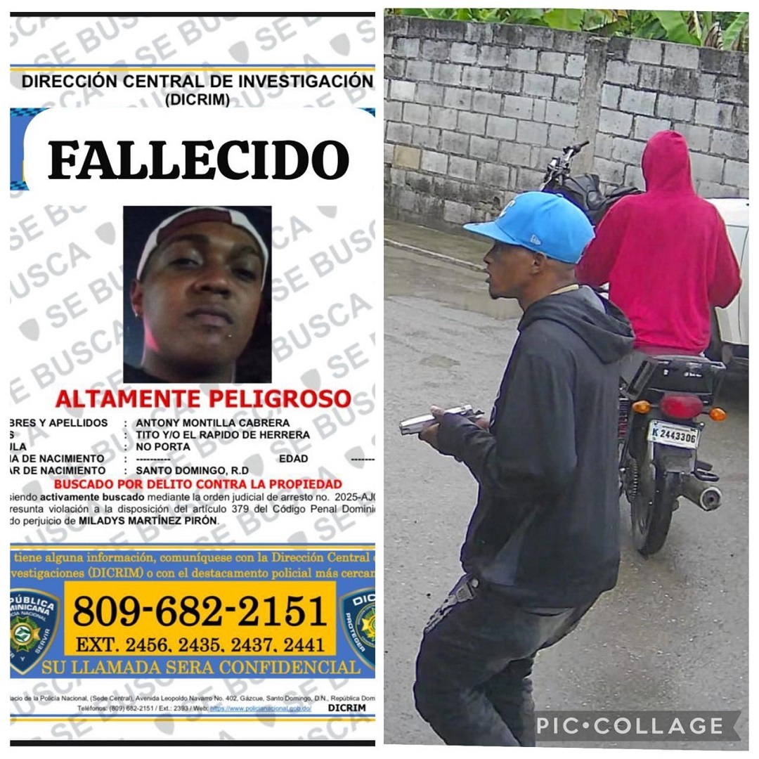 Dos presuntos delincuentes abatidos en supuestos intercambios de disparos en el Gran Santo Domingo