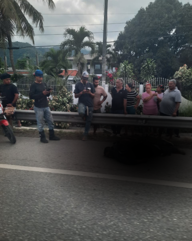 Reportan atropello de peatón tras accidente en tramo Bonao–La Vega