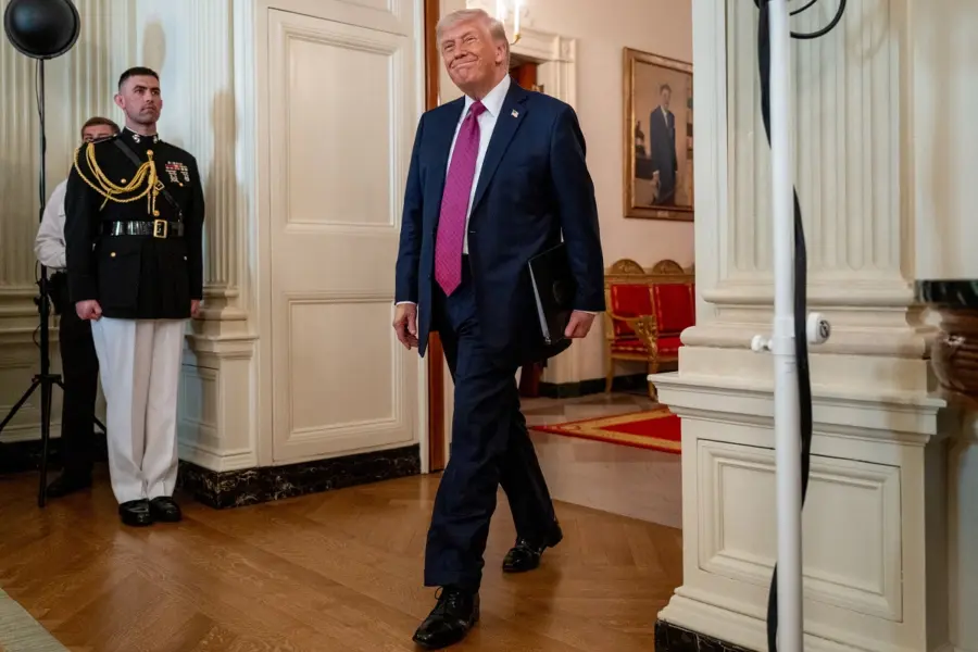 US President Donald Trump hosts NCAA national champions
