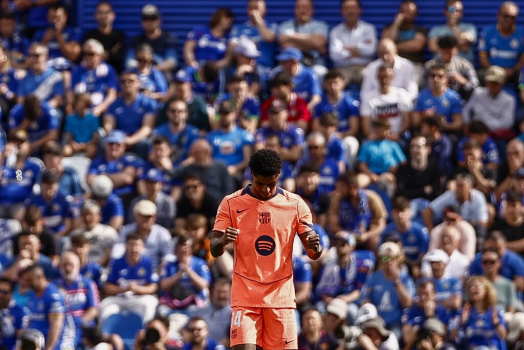 Barcelona se acerca al título de La Liga con victoria sin el lesionado Yamal