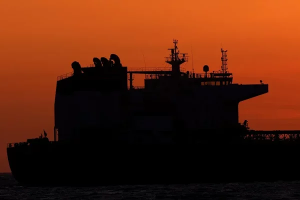 Un barco petrolero, en una fotografía de archivo.