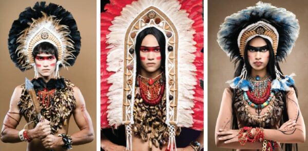 El diseño es de Renata Cruz Carretero, quien, con cada diseño, busca respetar la estética corporal taína.