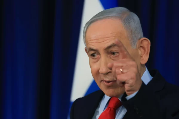 El primer ministro israelí, Benjamín Netanyahu, durante una rueda de prensa en Jerusalén.