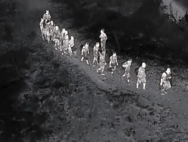 Haitianos detectados con drones infrarojos