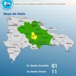 COE mantiene una provincia en amarilla y 10 en verde por vaguada