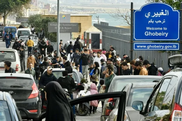 LIBANO-EVACUACIONES-BEIRUT