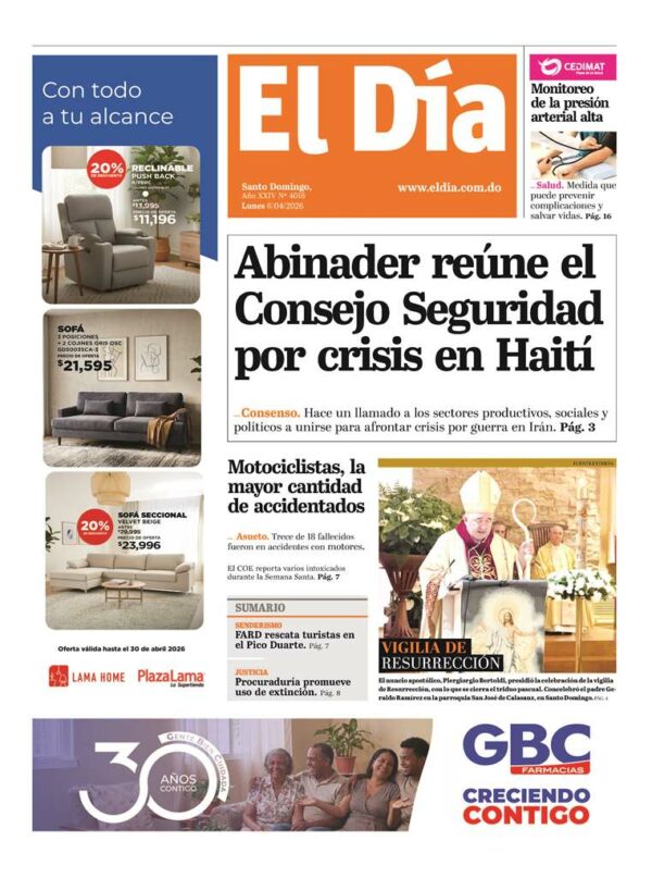 Portada impresa 06-04-2026