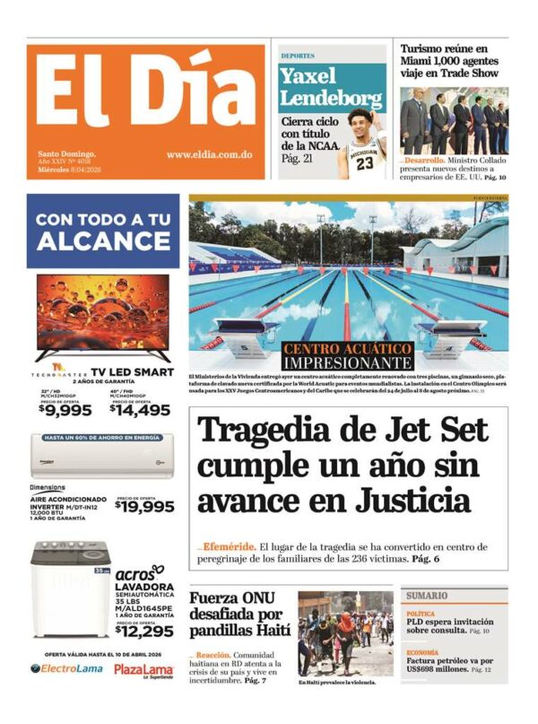 Portada impresa 08-04-2026