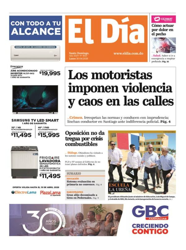 Portada impresa 20-04-2026