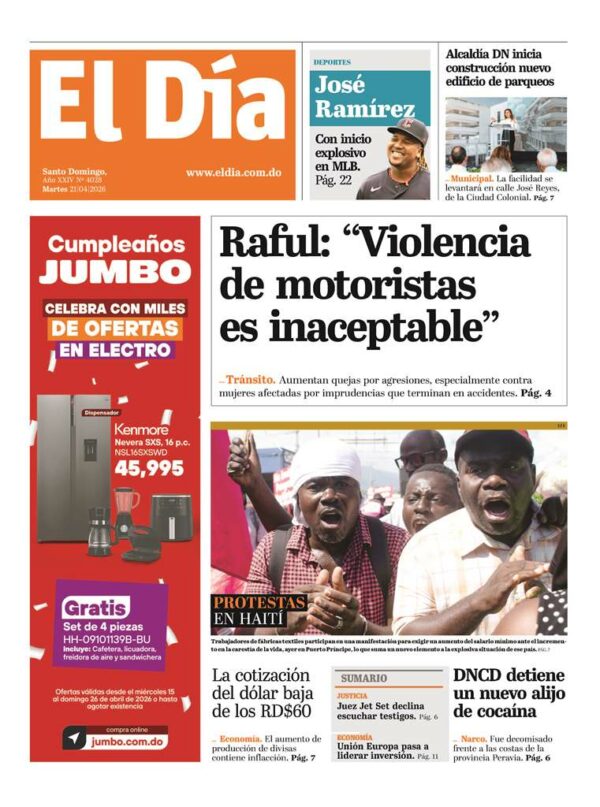 Portada impresa 21-04-2026