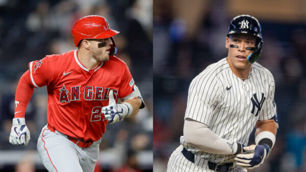 Mike Trout y Aaron Judge