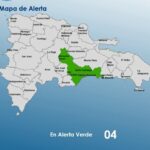 Alerta verde en Santo Domingo y otras tres provincias por lluvias en plena Semana Santa