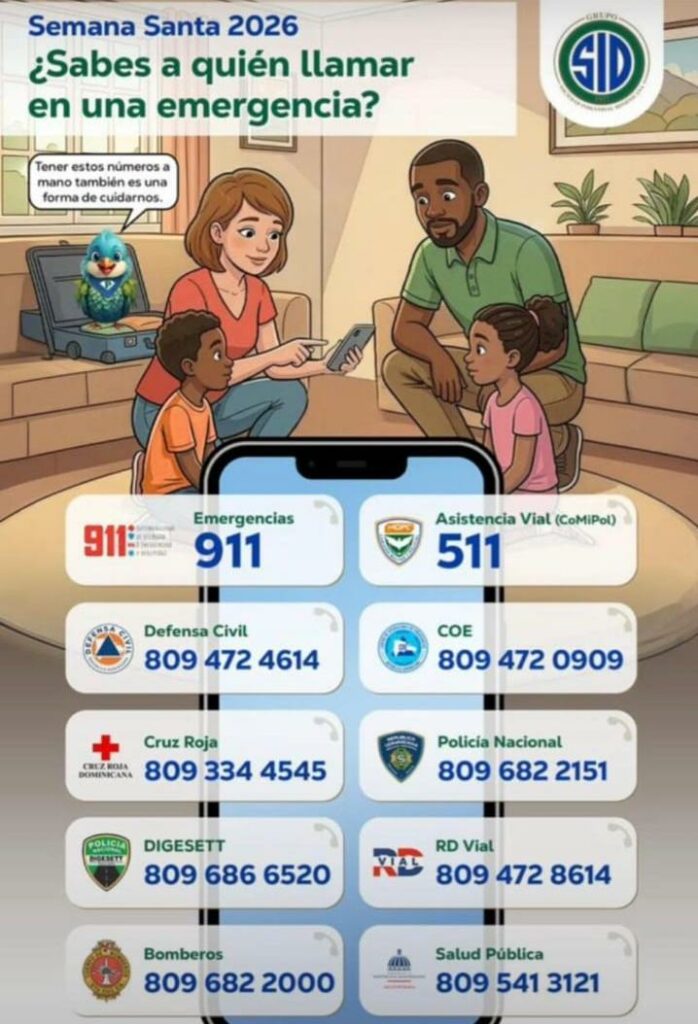 Semana Santa 2026: ¿Sabes a quién llamar en una emergencia?