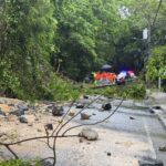 Lluvias provocan derrumbe y graves inundaciones en Arroyo Hondo