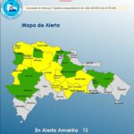 COE amplia a 22 las provincias en alerta por vaguada y frente frontal